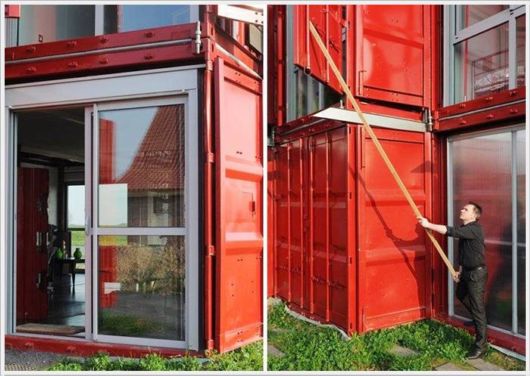 Amazing Old Containers Used To Build Houses