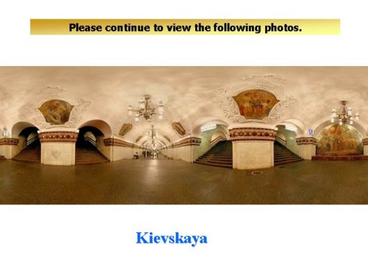 Amazing Subway Stations In Moscow