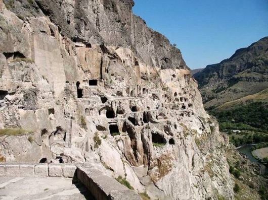 Amazing Architectural Vardzia Caves Monastery