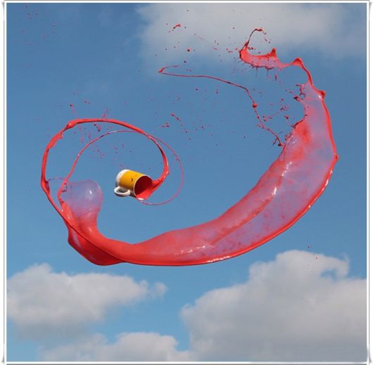 Flight Of The Fluid In The Air 