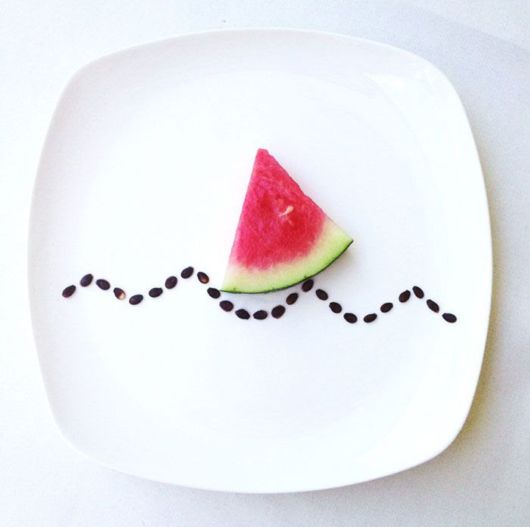 Creative Food Art On The Plate