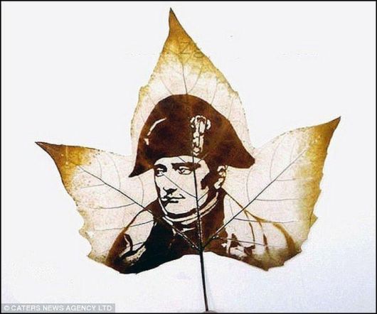 Stunning Leaf Carving Artwork