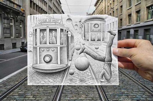 Pencil And Pictures Perfect Combo Art