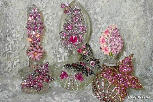 Unique Hand-Made Perfume Bottles