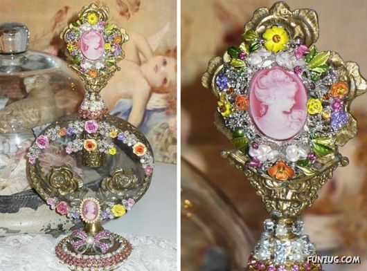 Unique Hand-Made Perfume Bottles