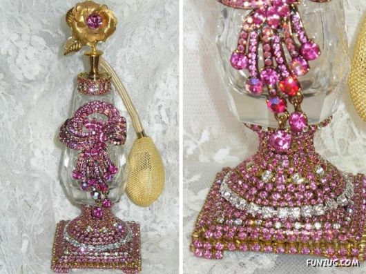 Unique Hand-Made Perfume Bottles