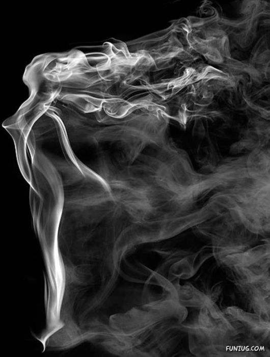 Most Amazing Smoke Art