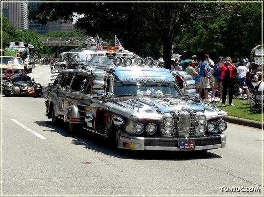 Awesome Car Parade in Houston