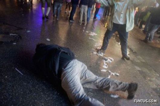 I'm Not Sure. I Blacked Out