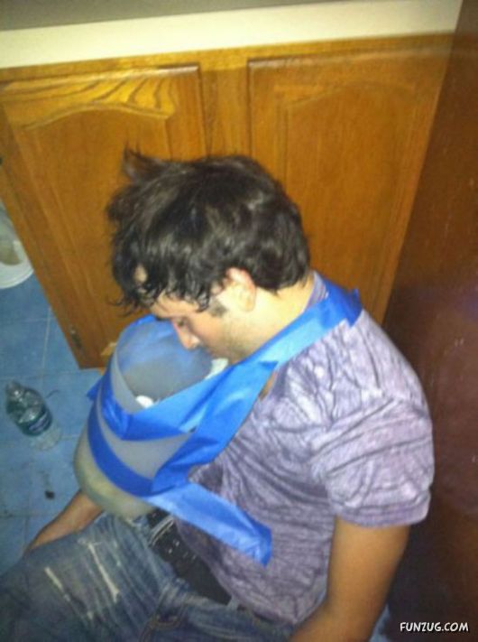 I'm Not Sure. I Blacked Out