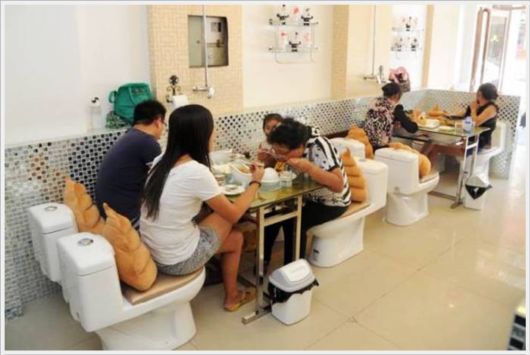 The Toilet Restaurant In China