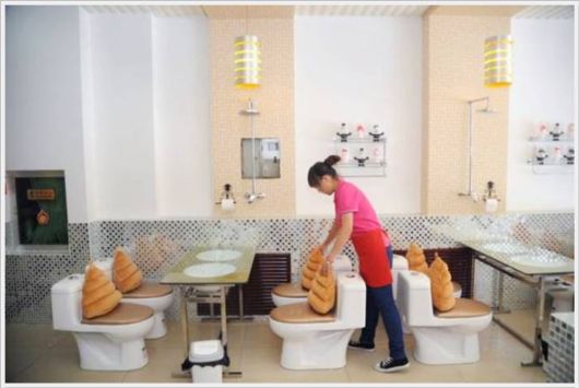 The Toilet Restaurant In China