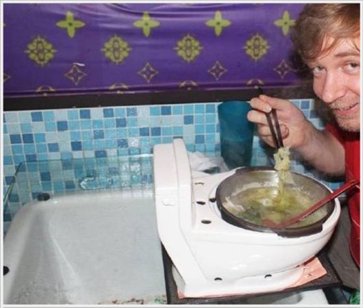 The Toilet Restaurant In China