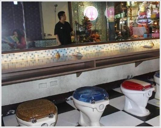 The Toilet Restaurant In China
