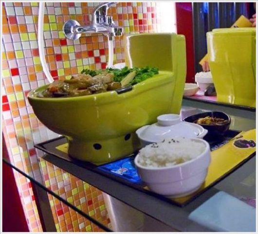 The Toilet Restaurant In China
