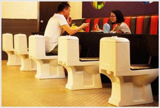 The Toilet Restaurant In China