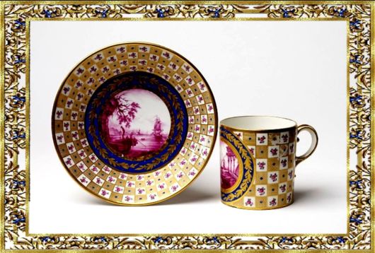 Coffee Cups And Teapots Of 18-19th Century