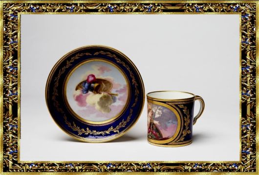 Coffee Cups And Teapots Of 18-19th Century
