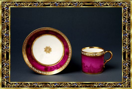 Coffee Cups And Teapots Of 18-19th Century