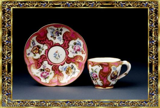 Coffee Cups And Teapots Of 18-19th Century