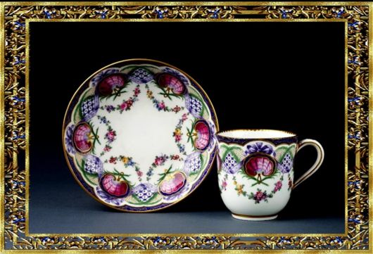 Coffee Cups And Teapots Of 18-19th Century