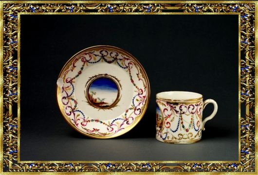Coffee Cups And Teapots Of 18-19th Century