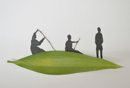 Amazing Creativity Using Leaves