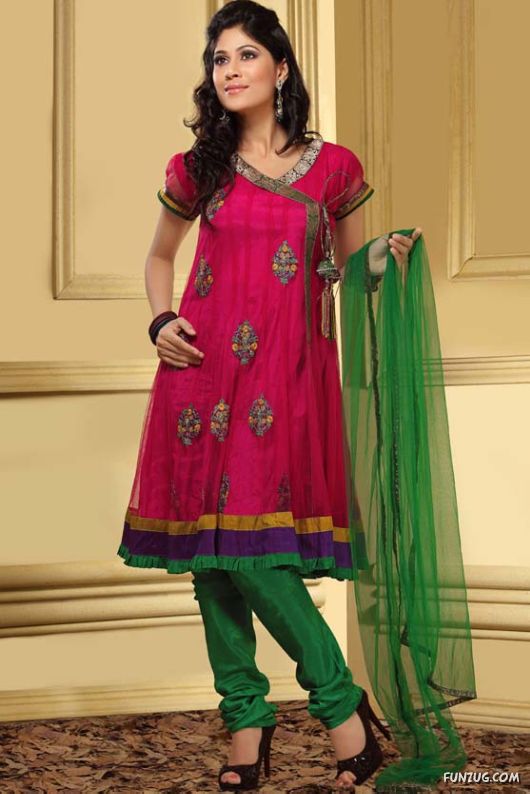 Indian Anarkali Salwar Kameez Fashion