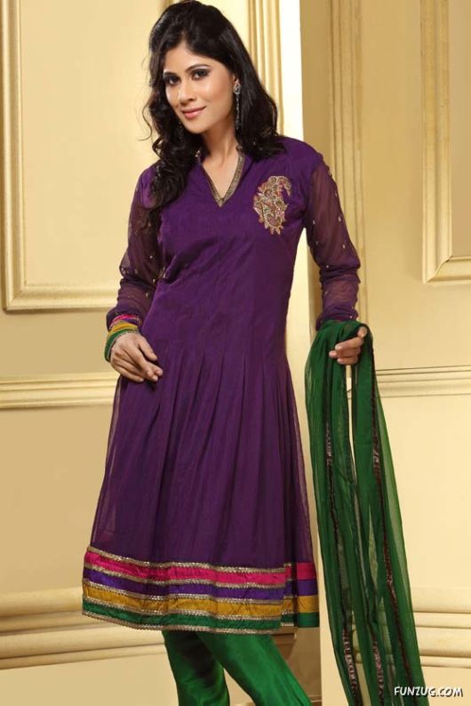 Indian Anarkali Salwar Kameez Fashion
