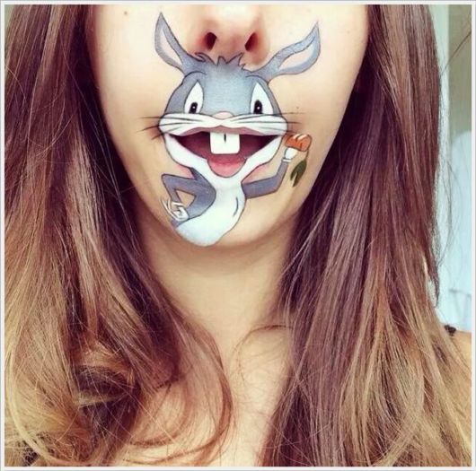 Pretty Disney Lips Paintings