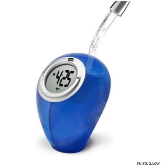 Amazing Water Energized Alarm Clocks