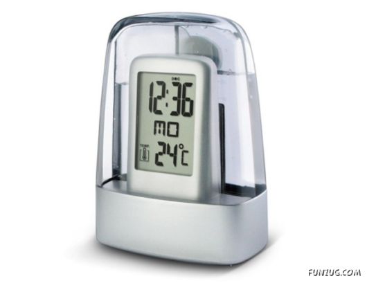 Amazing Water Energized Alarm Clocks