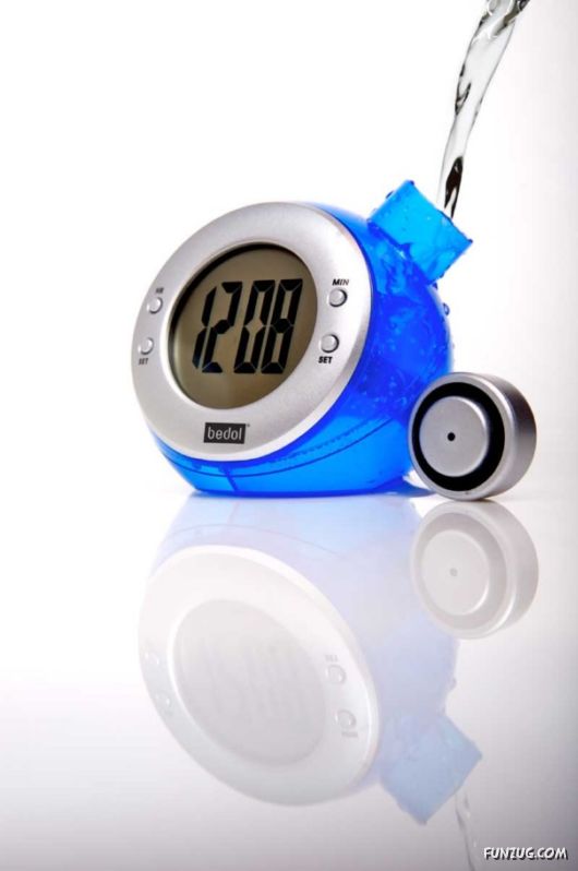 Amazing Water Energized Alarm Clocks