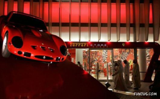 Amazing Ferrari Park in Dubai