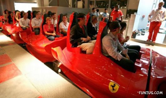 Amazing Ferrari Park in Dubai