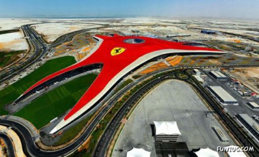 Amazing Ferrari Park in Dubai