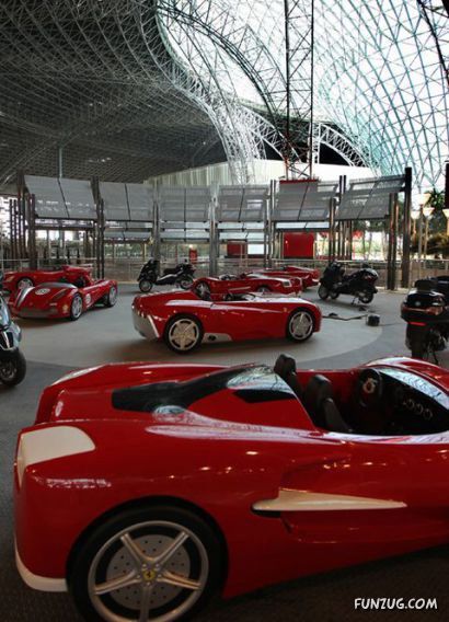 Amazing Ferrari Park in Dubai