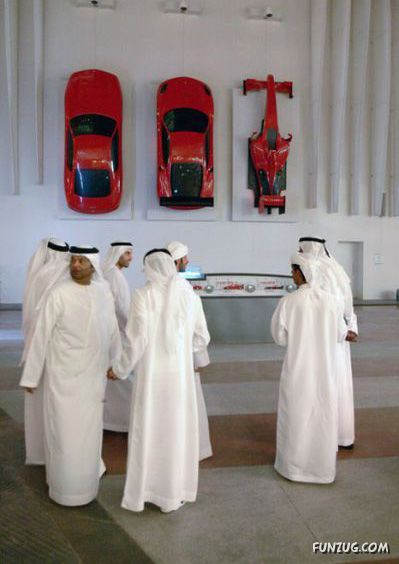 Amazing Ferrari Park in Dubai