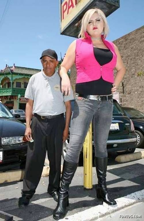 Strong Giant Gal from Miami