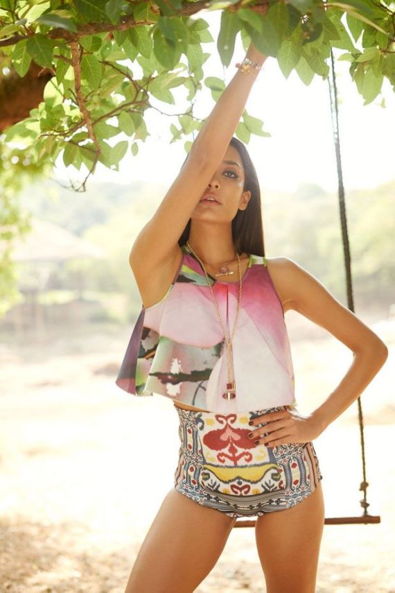 Lisa Haydon Shoots For ELLE