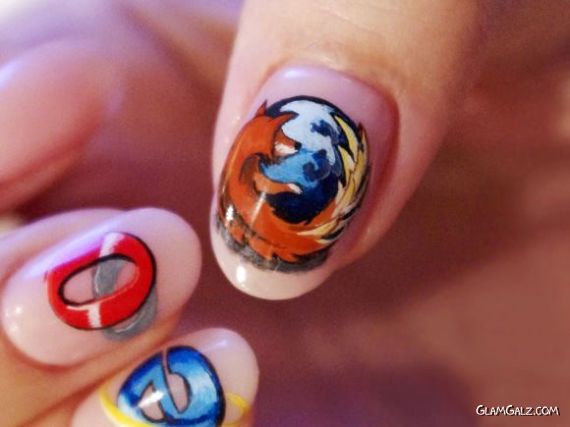 Beautiful Art on Nails