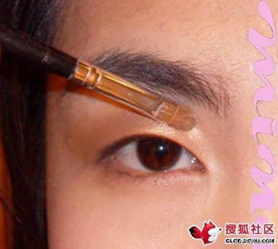 A Girl Before And After Makeup