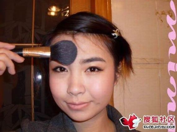 A Girl Before And After Makeup