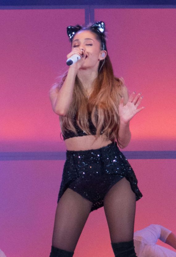 Ariana Grande At VMWare's Halloween Party 