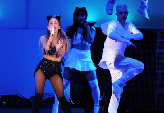 Ariana Grande At VMWare's Halloween Party 