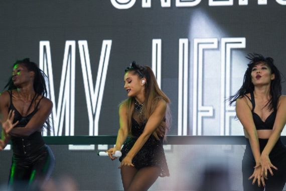 Ariana Grande At VMWare's Halloween Party 