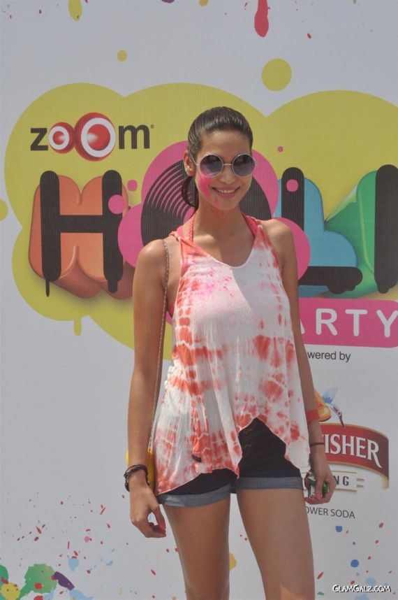 Celebrities At Zoom Holi Party