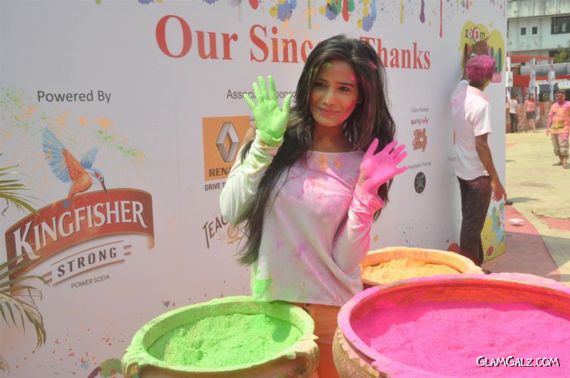 Celebrities At Zoom Holi Party