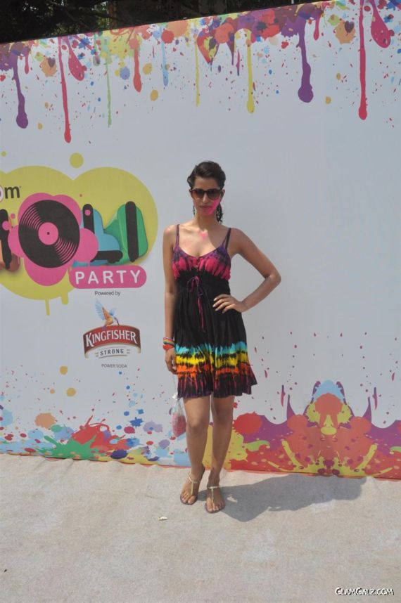 Celebrities At Zoom Holi Party