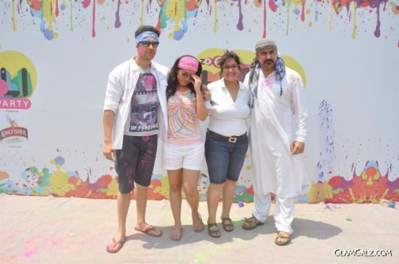 Celebrities At Zoom Holi Party